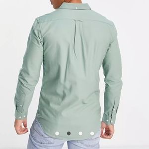Farah Large Green Button up